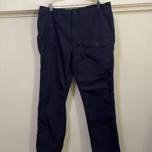 Levi Strauss, Two Horse Brand, Women's navy cargo pants, size 38/34